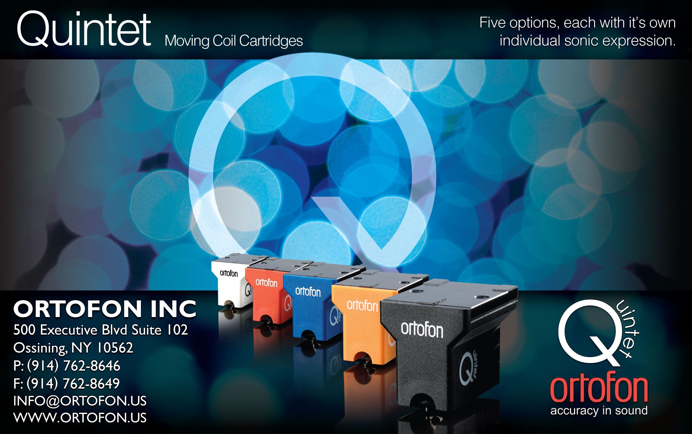 Ortofon MC Quintet print ad